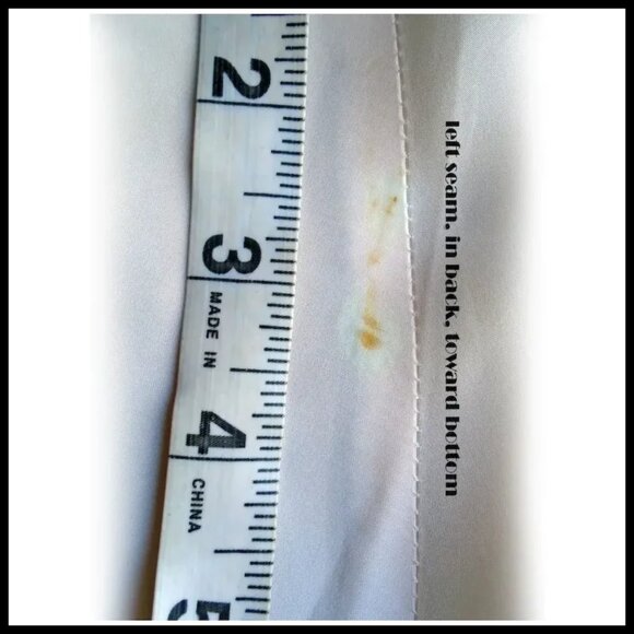 Vintage Pink Rayon Long Nightgown LARGE Size with Lacy Pinafore Ruffle - 1940s - Picture 8 of 13